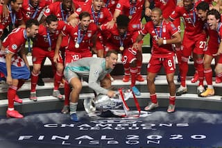 Bayern Munich. Neuer, otra vez verdugo de los argentinos: ahora, en la Champions