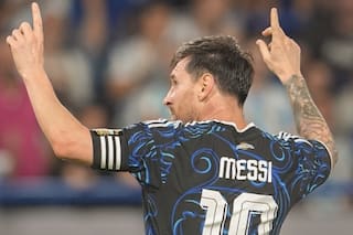 El contundente posteo de Messi tras la goleada ante Zambia