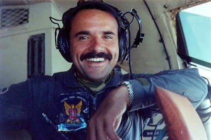 El capitán Rubén Martel piloteaba el Hércules C130 que fue abatido por un Sea Harrier inglés el 1 de junio de 1982 en Malvinas.
