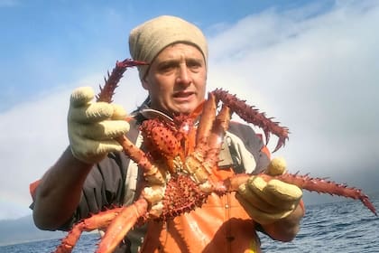 El capitán y su centolla