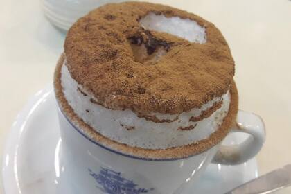 El capuccino de Ángel