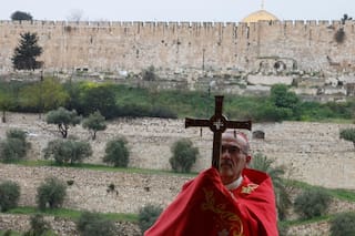 Israel impidió celebrar el Domingo de Ramos en la Iglesia del Santo Sepulcro