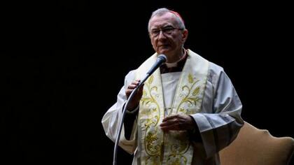 El cardenal y secretario de Estado del Vaticano, Pietro Parolin