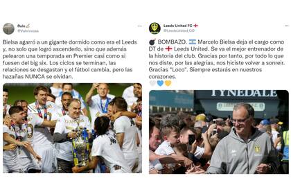 El cariño de los usuarios para Marcelo Bielsa