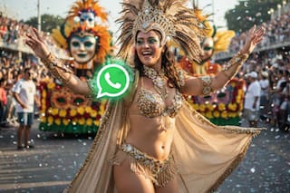 Cómo activar el “modo Carnaval” de WhatsApp