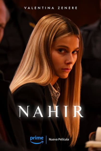 El cartel oficial de la serie de Nahir Galarza
