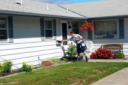 El cartero expresó que no entregará más paquetes a esa dirección