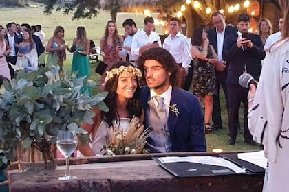 El casamiento de Andrea Collarini y Delfina Novillo Corvalán se realizó el fin de semana pasado en Córdoba
