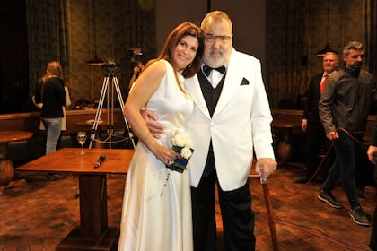 El casamiento de Jorge Lanata y Elba Marcovecchio