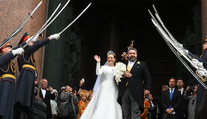 El casamiento del gran duque Jorge y Victoria Romanova fue la primera boda imperial en Rusia después de más de un siglo. Nobles de toda Europa asistieron a la ceremonia religiosa.