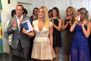 Insaurralde dijo que su enriquecimiento y sus viajes se explican por los ingresos de Jesica Cirio