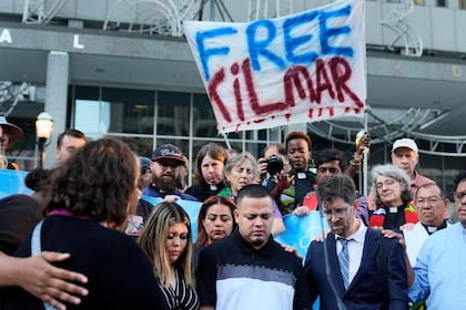 El caso de Ábrego García produjo protestas y manifestaciones