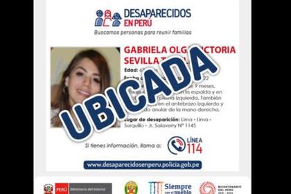 El caso de Gabriela Sevilla causa conmoción en Perú