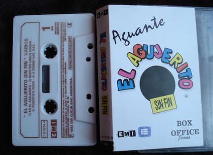 El cassette del programa, un clásico que aún está en muchas casas.