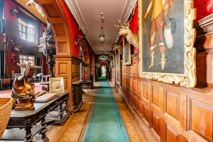 El castillo de Kinloch fue construido entre 1897 y 1900 como pabellón de caza