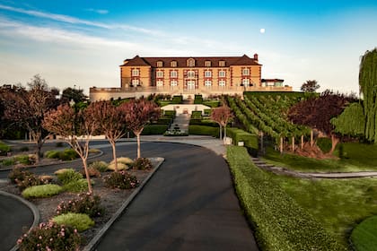 El castillo es un sitio perfecto que tomar como punto de partida o de cierre para recorrer los 43 kilómetros de bodegas.