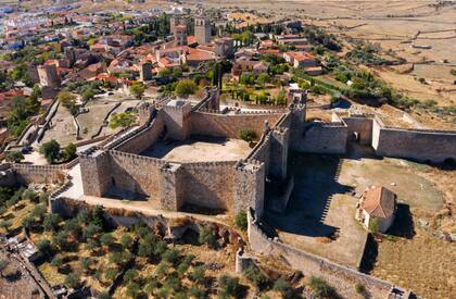 El Castillo o Alcazaba en Trujillo que también formó parte en Game Of Thrones