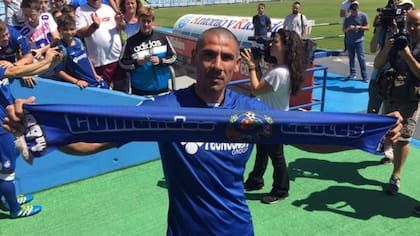 El Cata Díaz en su vuelta a Getafe