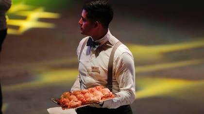 El catering en el búnker de Cambiemos