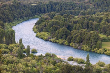 El caudaloso Futaleufú, escenario ideal para el rafting.