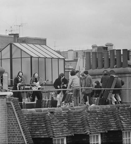 El célebre concierto en la terraza se puede ver por primera vez completo: son 43 minutos ininterrumpidos