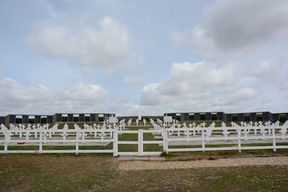 La entrada del cementerio de Darwin