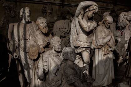 El “Cementerio de las estatuas” en Milán, donde las originales de la Catedral esperan su restauración