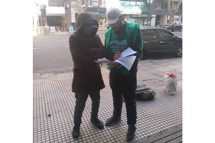 El censo comunitario realizado por las ONG y voluntarios se hizo en tres días, con recorridos de a pie por la mañana, tarde, noche y madrugada
