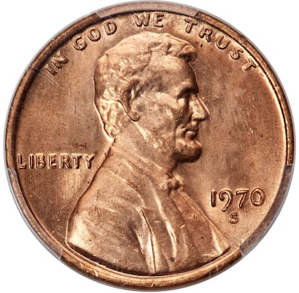 El centavo Lincoln fue acuñado en 1970 en San Francisco y se convirtió en uno de los más buscados de la serie