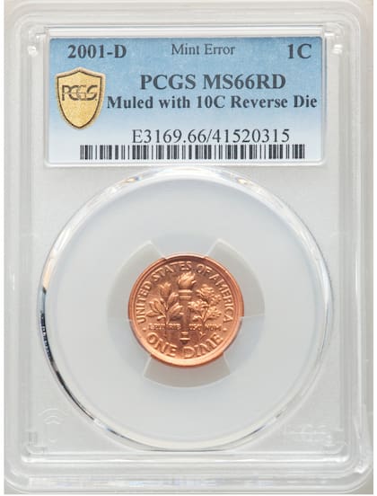 El centavo valioso recibió la calificación de MS66RD debido a su buen estado de conservación