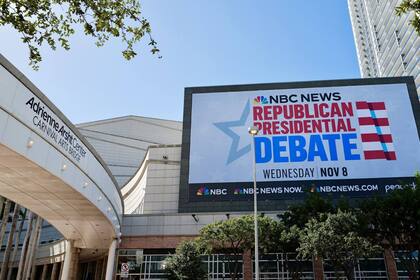 El Centro de Artes Escénicas Adrienne Arsht de Miami fue la sede del tercer debate entre aspirantes republicanos a la presidencia