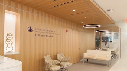 El centro de fertilidad de la Universidad de Columbia en donde se desarrolló el método STAR para retraer espermas casi invisibles con inteligencia artificial. Crédito: Columbia Fertility Center.