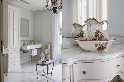 El centro de la escena lo ganó una mesa baja de época, que los dueños de casa ya tenían