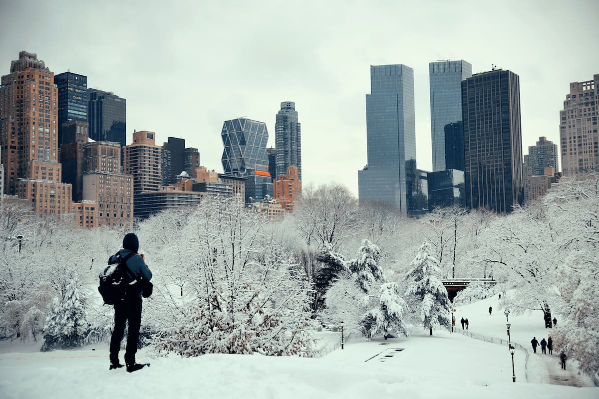 El momento exacto en el que llegarán las primeras grandes nevadas a Nueva York este 2024