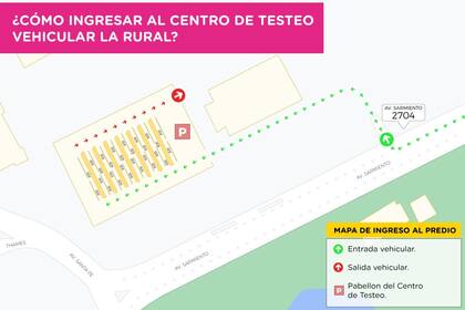 El centro cuenta con siete islas de testeo