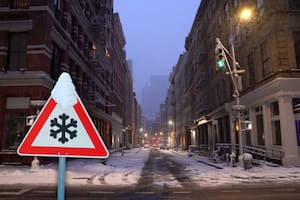 Cuánta nieve ha caído en Nueva York en las últimas horas y qué se espera en los próximos días