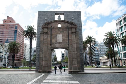 El centro histórico de Montevideo