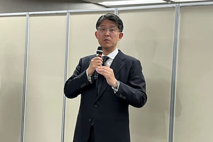 El CEO de Toyota Motor Corp., Koji Sato, en Tokio el 29 de enero de 2024.. (Foto AP /Yuri Kageyama)