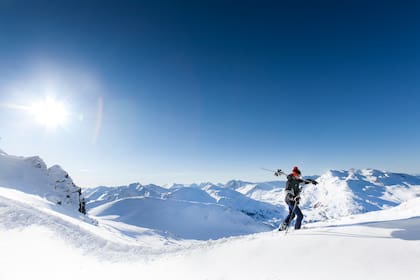 El Cerro Castor es uno de los lugares más elegidos para esquiar 