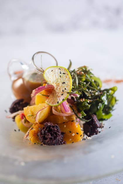 El ceviche Umi Pacha es fresquísimo y 100% plant based.