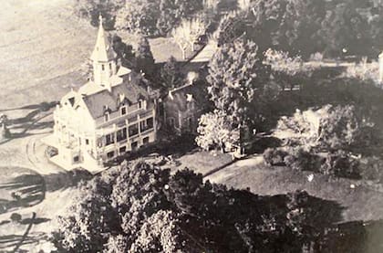 El chalet, que construyó Manuel Guerrero, y que Felicitas nunca llegó a conocer.