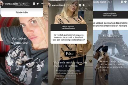 El challenge del momento con Wanda Nara como protagonista. Imagen: @Wanda_icardi