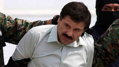 El Chapo Guzmán en una de sus detenciones