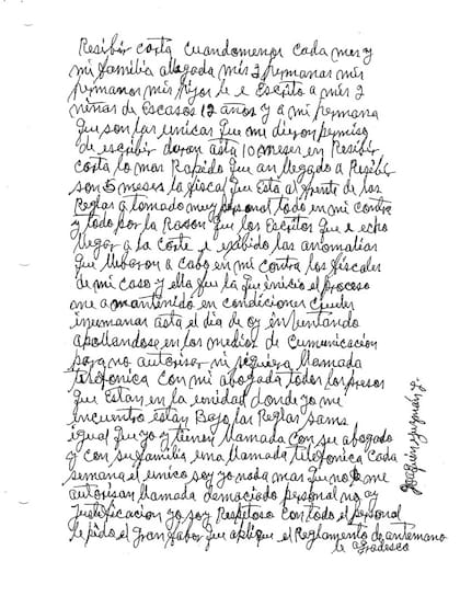 El Chapo mandó una serie de cartas desde la prisión