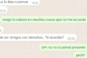 El chat del profesor acosador