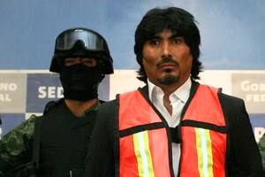 "El Chayanne" al momento de su arresto en 2010. Foto: Cuartoscuro