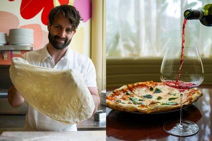 El chef Adam Leonti asegura que la preparación de la masa para la base de pizza puede requerir de hasta tres días de trabajo
