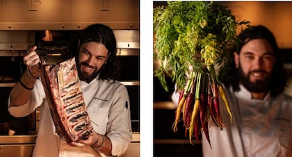 El chef argentino Agustín Brañas fusiona en sus platos su experiencia en Argentina, Brasil y Europa
