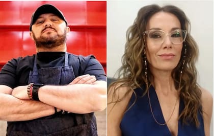 El chef Dante Liporece aseguró que le pidieron canje en nombre de Viviana Saccone (Foto: archivo / Instagram @vivisacconeok)
