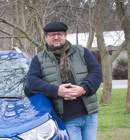 El chef francés radicado desde hace años en nuestro país disfruta de los paisajes serranos